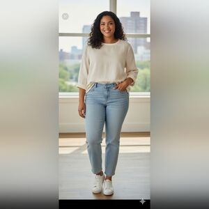 Gloria Vanderbilt  Women's Amanda Jeans Tapered Leg Classic Rise Size 16S (EUC)